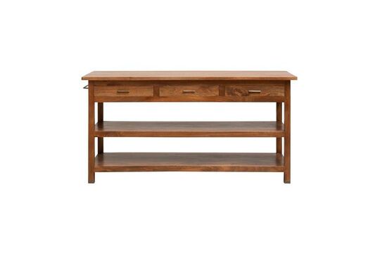 Giverny dark wood console Clipped