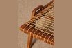 Miniature Glasgow beige teak armchair 4