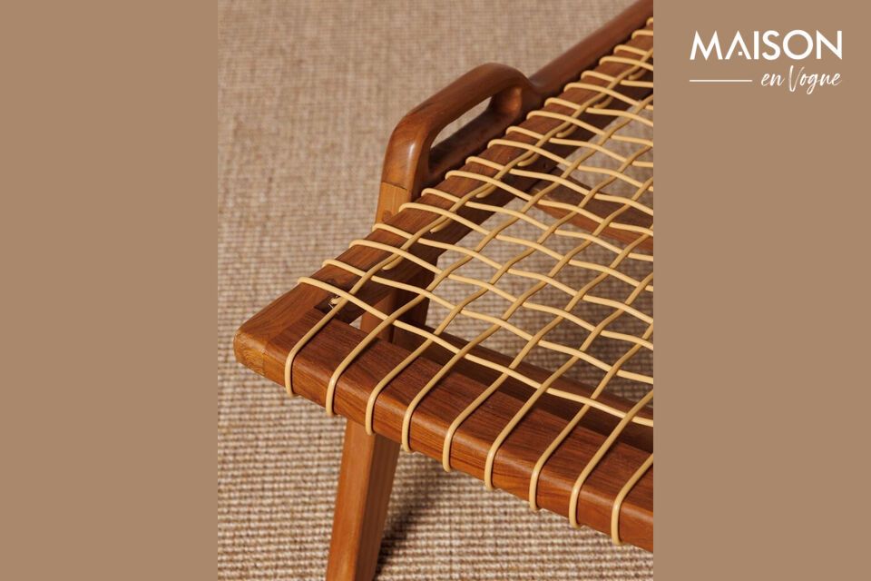 Made from high-quality teak