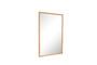 Miniature Glimpse light oak wall mirror Clipped