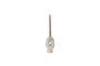 Miniature Goa white marble candlestick Clipped