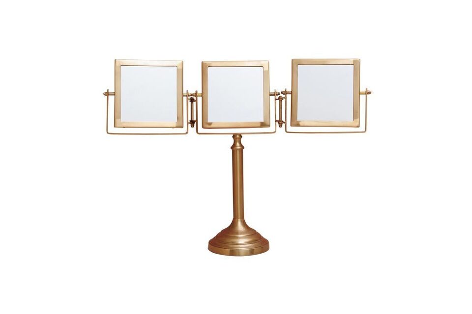 Discover functional elegance with our brass mirror.