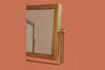 Miniature Gold brass mirror Brass 3