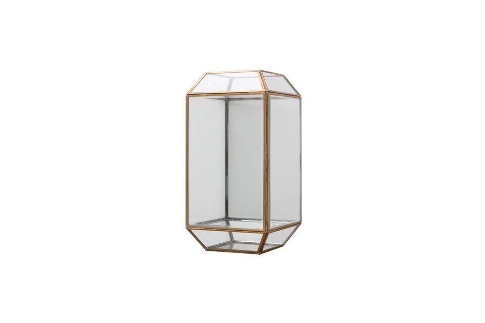 Gold metal lantern Bijou Chehoma