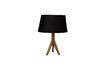 Miniature Gold metal table lamp Oval 6