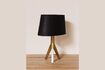 Miniature Gold metal table lamp Oval 2