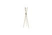 Miniature Gold-plated steel coat rack Darwin 1