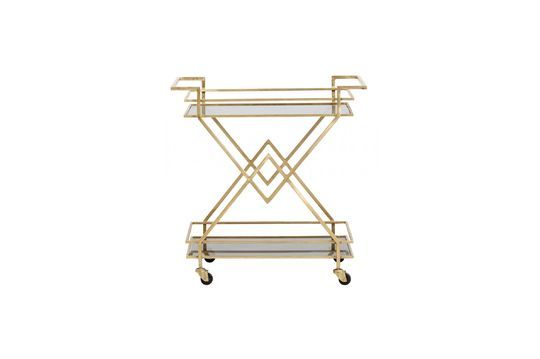 Gold-plated steel Trolley Clipped