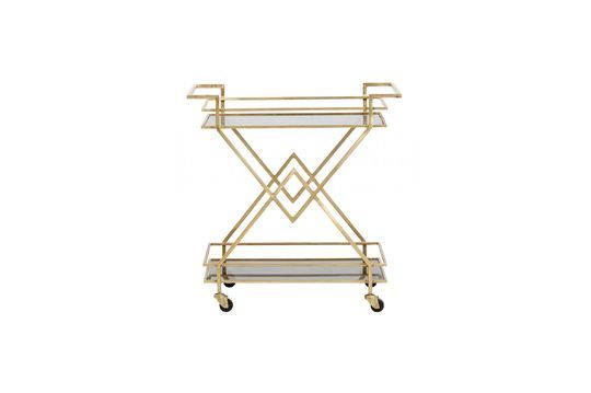 Gold-plated steel Trolley