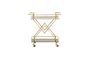 Miniature Gold-plated steel Trolley Clipped