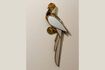 Miniature Gold resin bird mirror Left 2