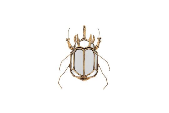 Gold resin scarab mirror Mirrors Clipped