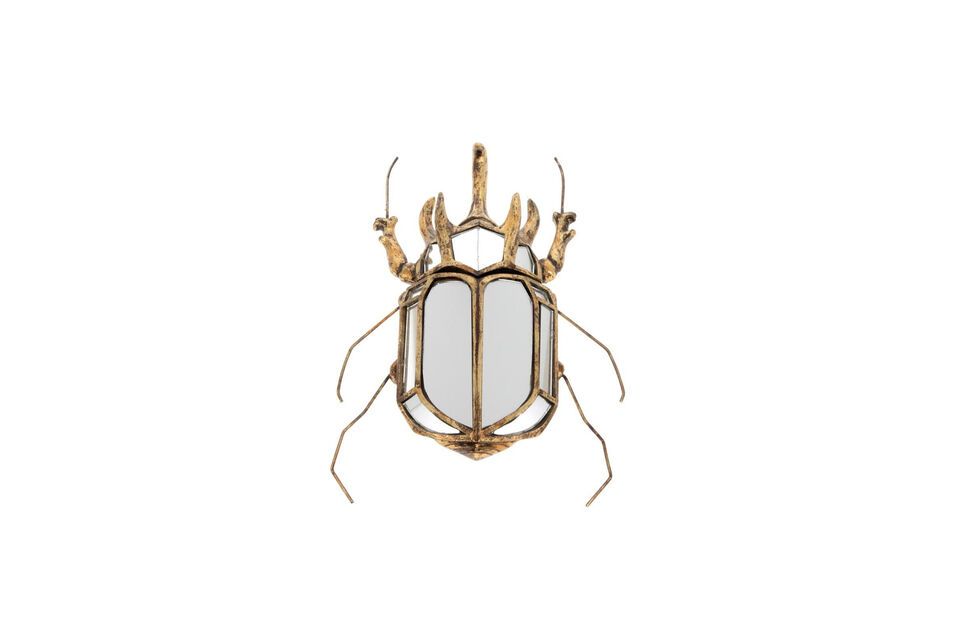 Gold resin scarab mirror Mirrors Chehoma