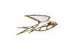 Miniature Gold resin swallow figurine Mirrors 4