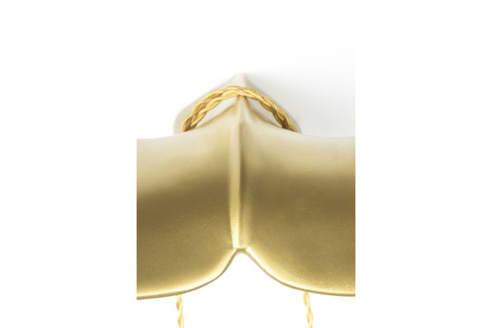 Gold resin wall lamp Tail - 6