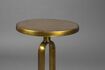 Miniature Golden aluminium side table Sandook 2