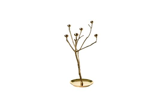 Golden brass candle holder Twiggy