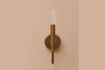 Miniature Golden brass wall light 2