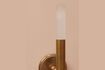 Miniature Golden brass wall light 3