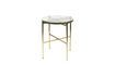 Miniature Golden glass side table Vidrio 1