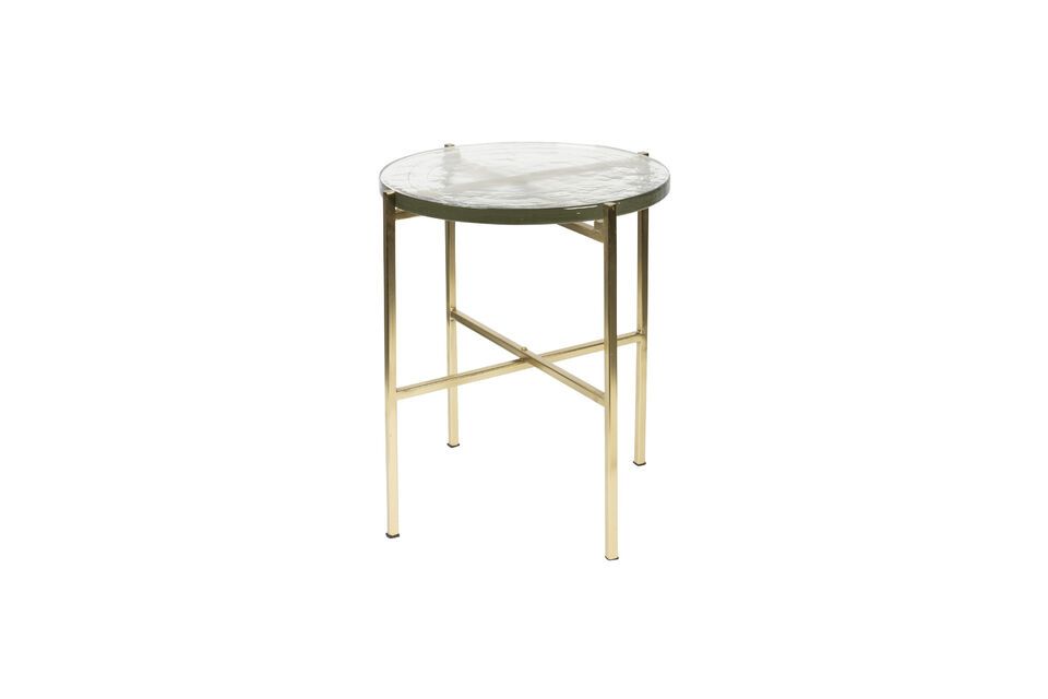 Golden glass side table Vidrio DutchBone