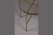 Miniature Golden glass side table Vidrio 4