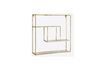 Miniature Golden iron shelf Quadratic 1