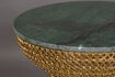 Miniature Golden marble side table Gauri 4