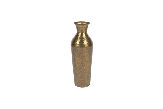 Golden steel vase 56 cm Dunja Clipped