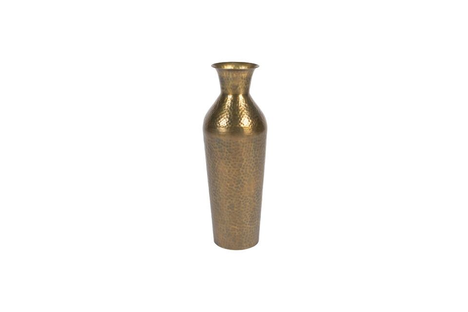 Golden steel vase 56 cm Dunja White Label