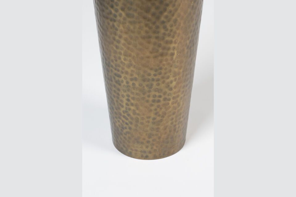 Golden steel vase 56 cm Dunja - 10