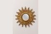 Miniature Golden wooden mirror 1