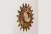 Miniature Golden wooden mirror 2