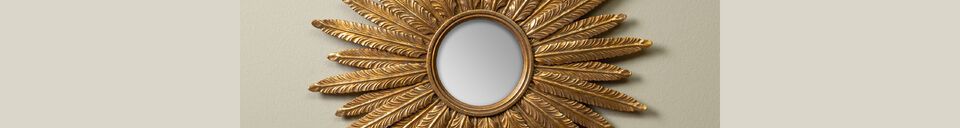 Material Details Goldies gold resin mirror