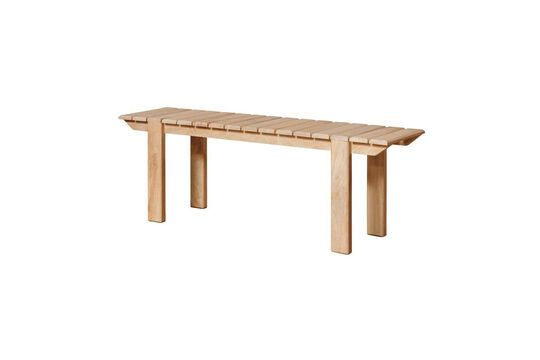 Granc bench in beige mango Verdon Clipped