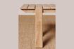 Miniature Granc bench in beige mango Verdon 4