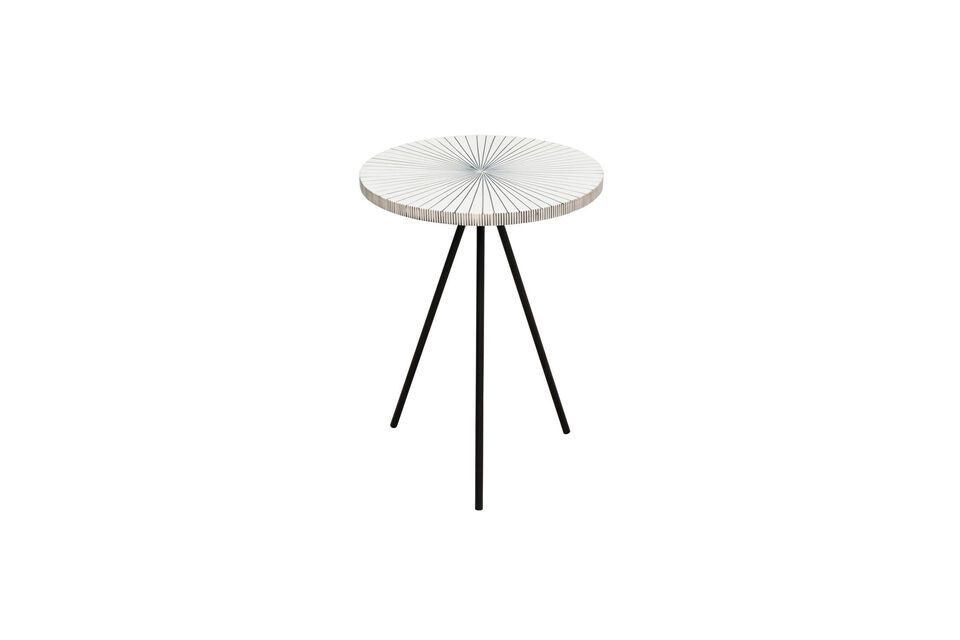 Discover functionality and elegance with our metal side table