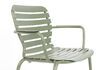 Miniature Green aluminium armchair Vondel 12