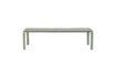 Miniature Green aluminium bench Vondel 4