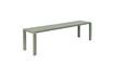 Miniature Green aluminium bench Vondel 1