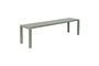 Miniature Green aluminium bench Vondel Clipped