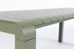 Miniature Green aluminium bench Vondel 7