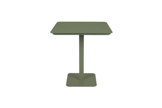 Green aluminium bistro table Vondel Clipped