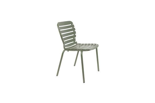 Green aluminium chair Vondel Clipped