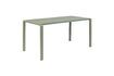 Miniature Green aluminium dining table Vondel 1