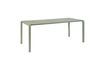 Miniature Green aluminium dining table Vondel 1