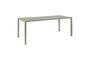 Miniature Green aluminium dining table Vondel Clipped