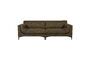 Miniature Green fabric 3-seater sofa Balcony Clipped