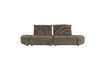 Miniature Green fabric 3 seater sofa Hunter 1