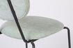 Miniature Green fabric chair Aspen 12